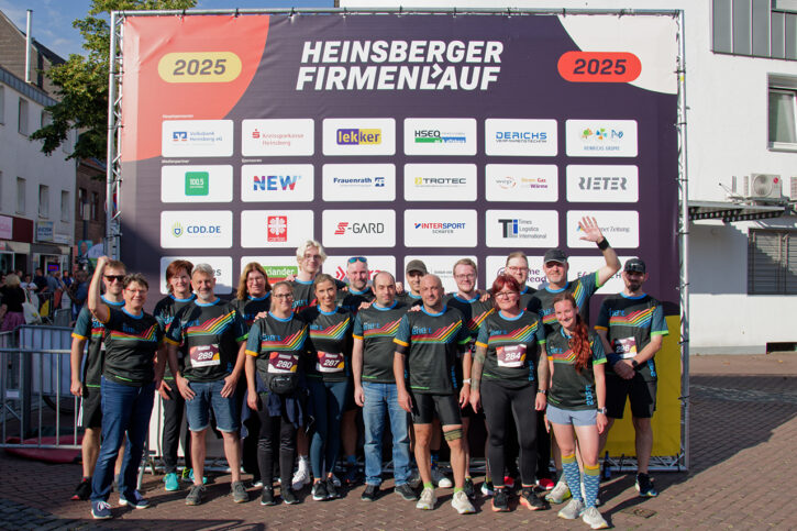 Gruppenbild Heinsberger Firmenlauf 2025
