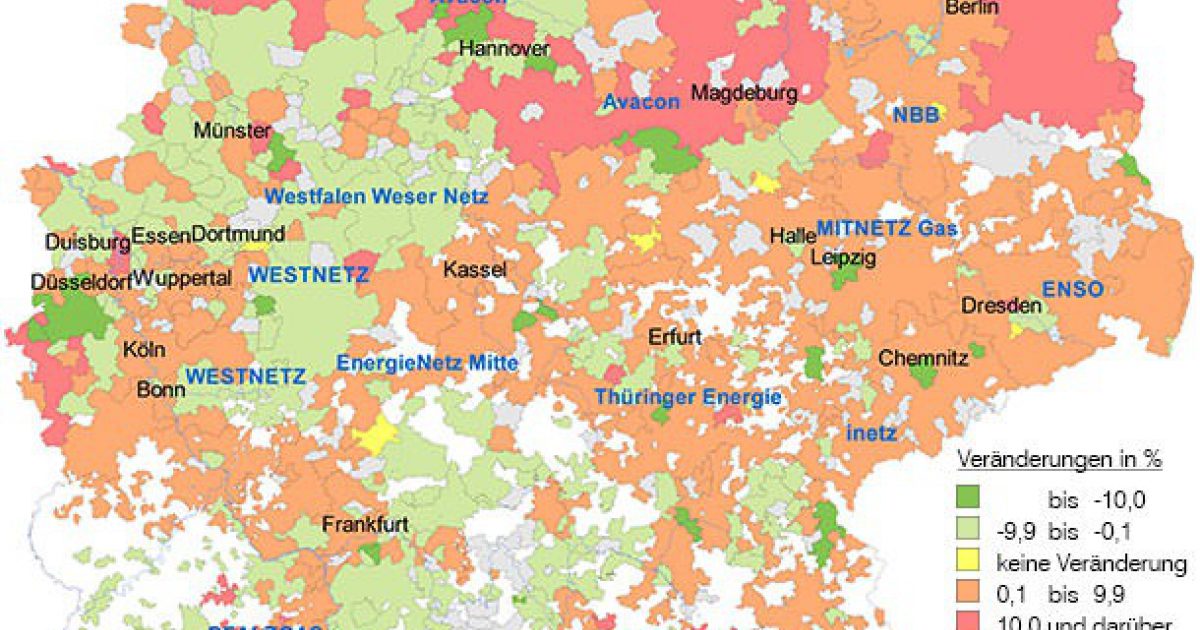 Gasnetzentgelte für 2015 veröffentlicht | ene't GmbH