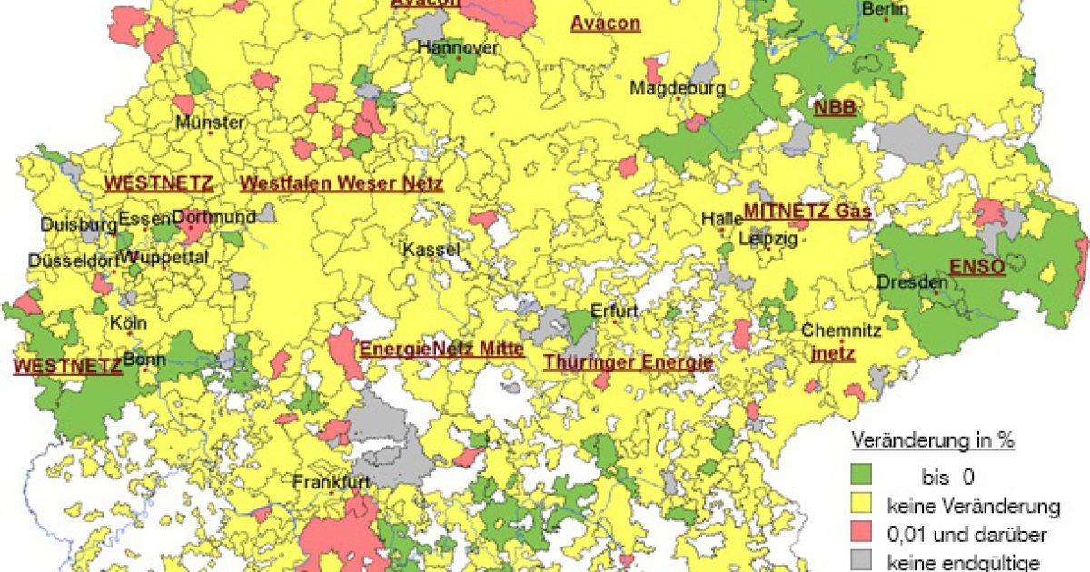 Endgültige Netzentgelte Gas: Veröffentlichungen für 2017… | ene't GmbH