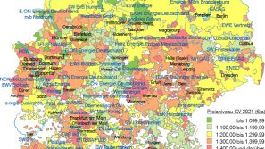 Preisniveau Grundversorgungstarife 2021