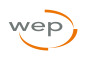 WEP Logo Rahmen Vollfarbig