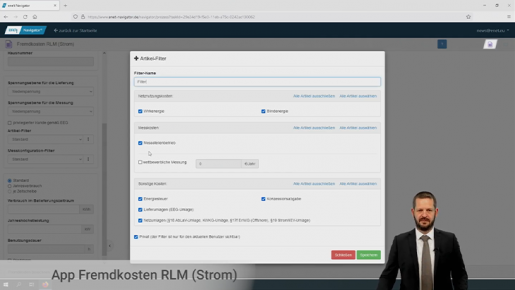 Fremdkosten RLM Strom