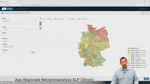 Regionale Netzpreisanalyse SLP Strom