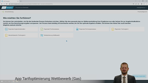 TN App Tarifoptimierung Wettbewerb Gas